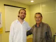 Celepar com 20 anos, Lourival Vieira e o diretor de 
operações, Robson Valentin