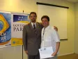 Celepar com 20 anos, Maurício de Oliveira Ferreira 
e o diretor de desenvolvimento, Henrique Salatino 
Miorelli