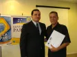 Celepar com 30 anos Jacintho Manoel da Cunha 
Neto e o diretor jurídico, Tarso Cabral Violin 