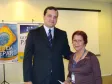 Celepar com 30 anos Marci Ailett Caneparo e o 
diretor jurídico, Tarso Cabral Violin 