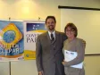 Celepar com 30 anos Marilda de Fátima Paionsky e 
o diretor de desenvolvimento, Henrique Salatino 
Miorelli

