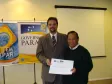 Celepar com 30 anos Morio Mário Tanabe e o 
diretor de desenvolvimento, Henrique Salatino 
Miorelli
