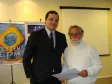 Celepar com 30 anos Nelson Elemar Candido e o
diretor jurídico, Tarso Cabral Violin