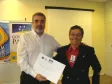 Celepar com 30 anos Paulo Sérgio Martins da Silva 
e o diretor de serviços IP e multimídia, Cláudio 
Crossetti Dutra
