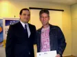 Celepar com 30 anos Sérgio Morata Perin e o diretor jurídico, Tarso Cabral Violin 
