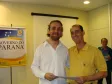 Celepar com 35 anos Júlio César Pires Corrêa e o 
diretor de operações, Robson Valentin
