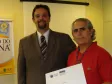 Celepar com 35 anos Luiz Aurio Cordeiro e o 
diretor de desenvolvimento, Henrique Salatino 
Miorelli