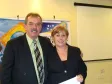 Celepar com 35 anos Rosemari Penci Gil da Silva 
e Aldo Gil
