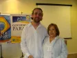 Celepar com 40 anos Dalva Clara dos Santos e o 
diretor de operações, Robson Valentin