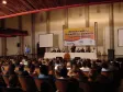 Na abertura do lançamento do 
sistema de biometria que será 
utilizado nos Centros de 
Formação de Condutores de todo o 
Paraná, as autoridades presentes, a 
partir da esq