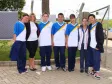 Grupo de monitores do Telecentro 
Paranavegar na Vila Zumbri dos 
Palmares em Colombo, na 
inauguração - Foto Marcia Midori