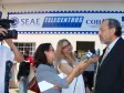 O secretário de Assuntos 
Estratégicos e diretor-presidente 
da CELEPAR, Nizan Pereira em 
entrevista para a TVEducativa, na 
inauguração do Telecentro 
Paranavegar na Vila Zumbi em 
Colombo 