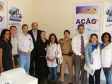 O secretário de Assuntos 
Estratégicos e diretor, o 
presidente da COHAPAR, Rafael Greca, diretor de 
relações institucionais, 
Doático Santos, a  Polícia 
Militar, o 2º Tenente  Emerson de 
Paula Silva, Telecentros/estagiários, 
grupo de bolsistas Afroatitude e a 
CELEPAR