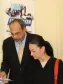 O secretário de Assuntos 
Estratégicos e diretor-presidente 
da CELEPAR, Nizan Pereira e a 
coordenadora geral do programa de 
bolsas Afroatitude/Seae, Rita de 
Cássia Esmanhoto, na inauguração do 
Telecentro Paranavegar na Vila 
Zumbi em Colombo