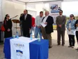 O secretário de Assuntos 
Estratégicos e diretor-presidente 
da CELEPAR, Nizan Pereira e demais 
autoridades presentes na 
inauguração do Telecentro 
Paranavegar na Vila Zumbi em 
Colombo 