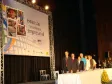 O Governador do Paraná, Roberto 
Requião, a secretária de Ciência, 
Tecnologia e Ensino Superior, Lygia
Luminna Pupatto e demais 
autoridades, no lançamento do programa 
de incentivo aos pequenos e micros 
empresários