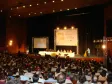 O Governador do Paraná, Roberto 
Requião e o público prestigiando, 
o lançamento do programa 
de incentivo aos pequenos e micros 
empresários 