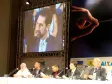 O Governador do Paraná, Roberto 
Requião na abertura no dia 
09/12/2008, no Seminário 
Internacional "Crise - Rumos e 
Verdades" a partir da esq