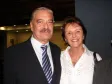 José Roberto Guimarães e esposa