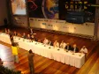 Encerramento do Seminário 
Internacional "Crise - 
Rumos e Verdades", participações:  
do governador do Paraná, Roberto 
Requião, o governador de Santa 
Catarina, Luiz Henrique da 
Silveira, o governador de São 
Paulo, José Serra, Yury Gromyko 
(Rússia), Mario di Constanzo (México), Tom Palley (EUA), Mario 
Lettieri (Itália), Paolo Raimondi 
(Itália), Magnus Ryner, Lorenzo 
Carrasco (México), Alex Izurieta (ONU), Andrey Kobyakov (Rússia), 
Aldo Ferrer (Argentina), José 
Félix