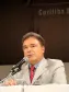 O senador, Alvaro Dias, no 
encerramento do Seminário 
Internacional "Crise - Rumos e 
Verdades", no Canal 
da Música, dia 11/12/2008 - 
Foto Marcia Midori