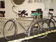 No Espaço Cultural Santos Dumont, da Companhia de Informática do Paraná (Celepar), exposição “A bicicleta como meio de transporte sustentável”, exemplares de bicicletas, informativos sobre a escolha, uso correto, fatores positivos e curiosidades sobre o veículo