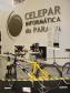 No Espaço Cultural Santos Dumont, da Companhia de Informática do Paraná (Celepar), exposição “A bicicleta como meio de transporte sustentável”, exemplares de bicicletas, informativos sobre a escolha, uso correto, fatores positivos e curiosidades sobre o veículo