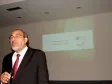 O diretor presidente da Celepar e secretário de Assuntos Estratégicos, Nizan Pereira na palestra do Consultor Pier Roberto Riboni (Diretor Executivo da Rhino Consulting), a importância das melhores práticas no gerenciamento dos serviços de TI