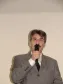 O novo Diretor Presidente da Celepar, José Antonio de Castro, em seu discurso na solenidade de transmissão de cargo