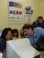 Na foto a esq. da Celepar, Eliza 
Furukita e a gerente de Inclusão 
Digital, Marilaide de Quadros, na 
Semana de Inclusão Digital, no 
Telecentro Paranavegar Vila Zumbi, 
em Colombo, dia 18 de março de 2009
