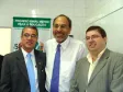 A esq. o presidente do Instituto 
Tecnológico e Ambiental do Paraná - ITAPAR, Antonio Said, o diretor-presidente da 
Celepar, Vanderlei Iensen e o 
secretário de Assuntos Estratégicos, 
Nizan Pereira, na Semana de 
Inclusão Digital, no Telecentro 
Sinal Verde para Educação - ITAPAR - 19/03/2009