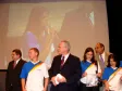 O governador Roberto Requião recepciona os 
monitores de telecentros na Escola da Governo