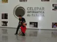 Apresentação de dança de salão na 
Celepar, da Casa de Dança (Tatiana 
Asinelli), dançarinos (14/04/2010)