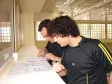 Na foto o Leonardo Kolisnik de Matos, ao seu lado o Denyson Augusto Nobrega Mazur (28/08/2009)