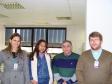 A partir da esq. Ana Paula Streit 
(Celepar), Andrea de Souza (SEAP/DETO),
Wilson de Freitas, responsável pelo 
sistema do SEAP/DETO e Ezequiel Jonacir
Mazza (Celepar)