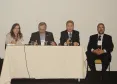 Beatriz Lanza, analista da Celepar; Rodrigo Assumpção, presidente da Dataprev; Jacson Carvalho Leite, presidente da Celepar e Antonio Sérgio Cargiano, assessor da presidência do Instituto de Tecnologia da Informação (ITI) 