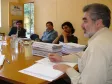 Membros da COSIT, em reunião no dia 
29 de julho de 2008, na SEAE