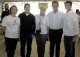 Clecy Amadori (SEAE), Jacson Carvalho Leite, Elci Dulce Sfredo (Regional Bairro Novo), Rene Pereira da Costa, secretário de Relações com a Comunidade e  Marcello Richa, secretário Municipal de Esporte e  Juventude   