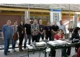 O presidente Jacson Carvalho Leite acompanha ações de cidadania na feira de serviços 