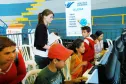 Durante os três dias do evento, o estande da Celepar foi um dos mais concorridos. A população navegou pelas redes sociais