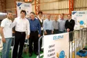 Edson Luiz Arantes, chefe do NR da Agricultura, Vanderlei José de Campos Júnior; chefe do NR da Saúde, Miroslau Bailak; secretária municipal de Assistência Social, Inês de Paula; prefeito Edgar Bueno, Jacson Carvalho Leite, Sérgio Terres e Wilson Quinteiro