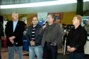 O mutirão da Cidadania edição 2014 começou em Paranaguá com muita chuva, mas mesmo assim o publico esteve presente no ginásio municipal. 08-06-2014.