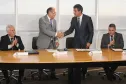 Assinatura de acordo entre TSE e governo do Paraná