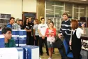 Os acadêmicos do 2º período do curso de Engenharia Elétrica da Faculdade Estágio de Sá conheceram a estrutura da Celepar