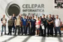 Os acadêmicos do 2º período do curso de Engenharia Elétrica da Faculdade Estágio de Sá conheceram a estrutura da Celepar
