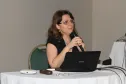 Cristina Filipak, gerente de Inovação Corporativa (GIC), apresenta os resultados do grupo de trabalho de Engenharia de Software, coordenado pela Celepar