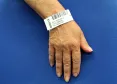 A pulseira gerada pelo sistema.