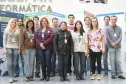Equipe da DICAC, responsável pelo atendimento aos contribuintes paranaenses