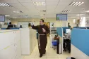 Em visita a todos os departamentos da empresa, o frei Vieira abençoou os empregados, as instalações e o trabalho de todos