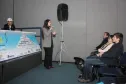 Palestra com tradução em libras.